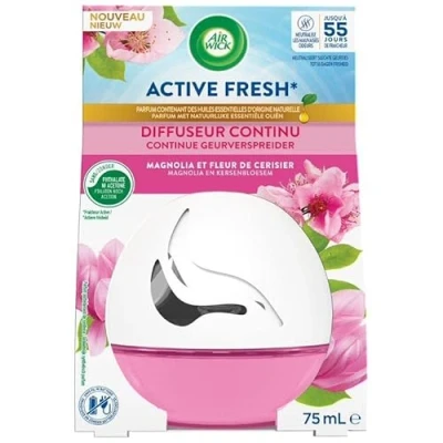 Image de Air Wick Lot de 5 Diffuseurs Continus Active Fresh Magnolia Flacon 75 ml