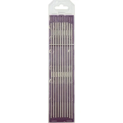 Image de GYS Electrodes tungstene Ø 2.0 E3 Etui de 10 Lilas Consommable Soudure TIG (Ac/DC)