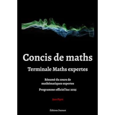 Image de Concis de maths terminale expertes