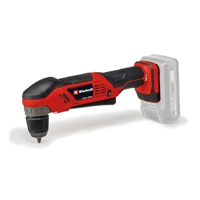Image de Einhell Perceuse Visseuse d&#039;angle sans fil TE AD 18 Li Solo Power X Change (18 V, 45 Nm, mandrin autoserrant 10 mm, lampe LED, support de batterie pivotant) Livré ni chargeur