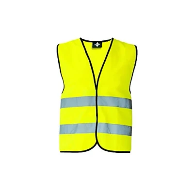 Image de Korntex Gilet de sécurité Standard, avec Ourlet Noir