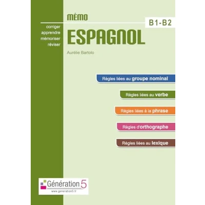 Image de Memo espagnol B1 B2 (lycée) Livre d’occasion Correct
