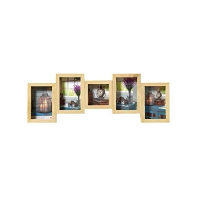 Image de walther design cadre photo naturel 4X10x15 cm et 1X10x10 galerie Rustic SN555H
