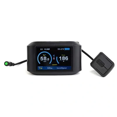 Image de BAFANG 8fun Écran LCD 750C 850C 860C C18 C965 C961 500C SW102 pour vélo électrique BBS02 et BBSHD Moteur moyen d&#039;entraînement (écran coloré 750C)