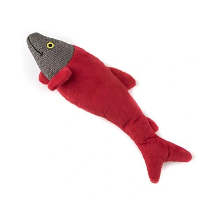 Image de chien en peluche GLORIA Taille 29 cm poisson Leed Jouet pour avec son texture douce très solide et durable rouge
