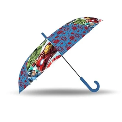 Image de Parapluie pour enfants coupe vent, résistant à l&#039;eau, léger avec poignée adaptée aux de 3 7 ans Parfait les jours pluie, voyages, la rentrée scolaire