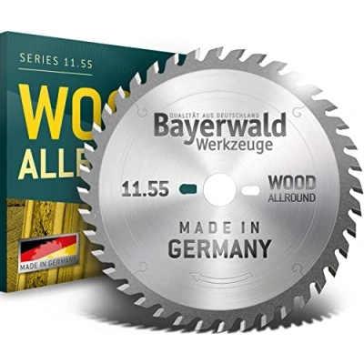 Image de Bayerwald Lame de scie circulaire HM Ø 335 x 3,2 30 mm Z=36 QW Série 11.55 Dents alternatives pour sections longitudinales et transversales dans le bois/matériaux à base bois