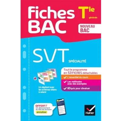 Image de fiches Bac SVT Tle (spécialité) 2024: tout le programme en de révision détachables Livre d’occasion Correct