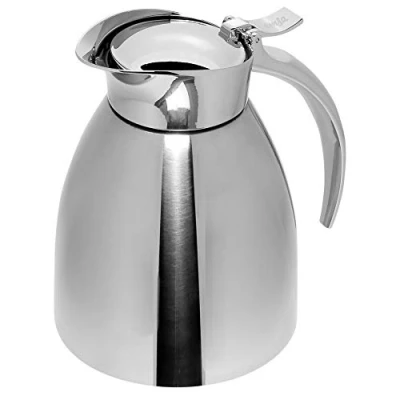 Image de Emsa 502663 ELEGANZA Pichet isotherme, fermeture easy open, acier inoxydable, 0,3L