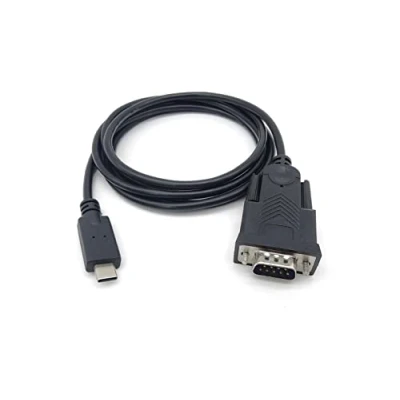 Image de Adaptateur USB C vers RS232 DB9 Equip 133392 1,50 m Noir 2.0 A mâle