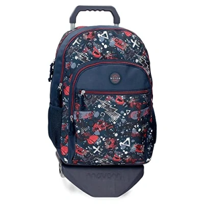 Image de Movom Free time Sac à Dos avec Trolley Multicolore 33x44x17 cms Polyester 24,68L