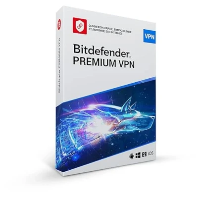 Image de Bitdefender Premium VPN 2024 10 appareils 1 An PC/Mac/Smartphone
