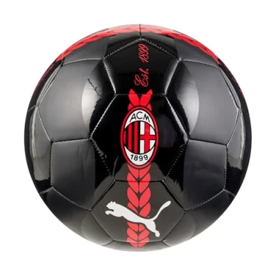 Image de Puma ACM Prematch Unisex Article de supporter, Taille: 5, Black/for all time red