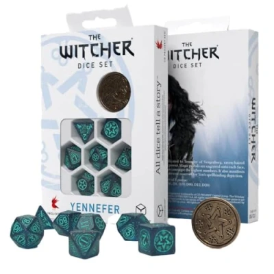 Image de Q Workshop QWOWYE3W The Witcher Dice Set : Yennefer Sorceress Supreme (7)