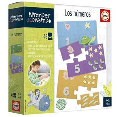 Image de Educa Apprendre est Amusant : Les Chiffres Does Not Apply Jeu éducatif, 18695, Multicolore, Talla única