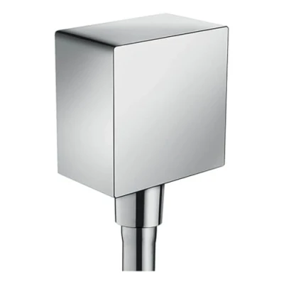 Image de hansgrohe FixFit Coude de raccordement Square, chromé, 26455000