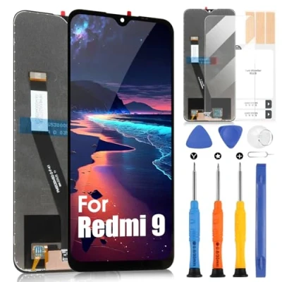Image de Écran LCD pour Xiaomi Redmi 9 M2004J19G M2004J19C Remplacement de l&#039;écran Prime M2004J19PI Tactile Assemblée avec Réparation Kit (pas MI 9)