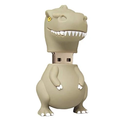 Image de Ulticool Dinosaure T Rex Reptile 8 Go Mémoire Stick Stockage de Données Clé Design Unique et Original GB USB Flash Drive Excellent Cadeau d&#039; Anniversaire Garçon File Vert