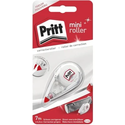 Image de PRITT Roller de correction MINI , réécriture immédiate résultat ultra propre 7 m bande, largeur fine 4,2 mm