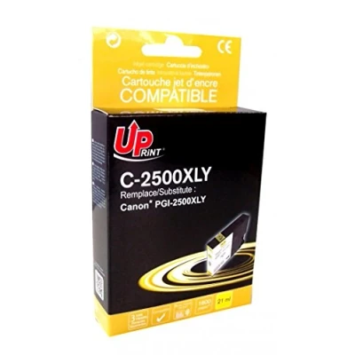 Image de Cartouche encre UPrint compatible CANON PGI 2500XLY jaune Neuf