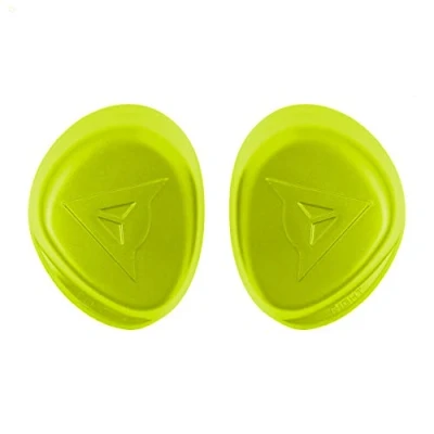 Image de Dainese Mixte 1876164_041_n Slider de Moto pour les Coudes, Jaune Fluo, Taille unique EU