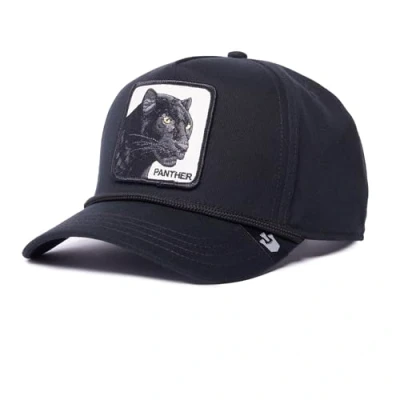 Image de Goorin Bros. Panther Twill Black Adjustable Trucker Cap