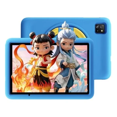 Image de Blackview TabA6 Kids Tablette Enfant, 10 Pouces Android 14 Educative pour Enfant WiFi 6, 12Go+128Go Contrôle Parental/Widevine L1/Bluetooth 5.3/5G avec Étui Antichoc EVA