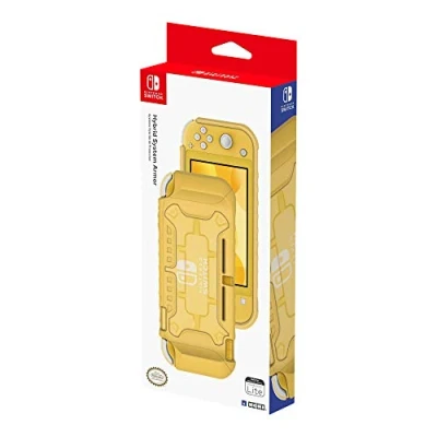 Image de Système Hybride de Protection Jaune x Transparent pour Nintendo Switch Lite