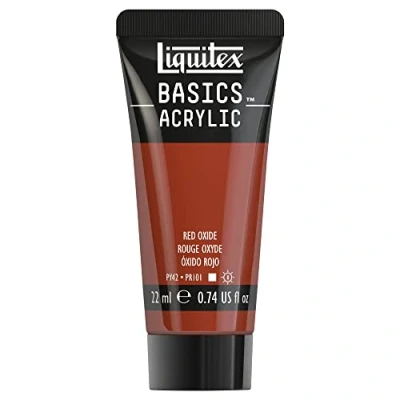 Image de Liquitex Acrylique Basics Tube 22 ml Rouge De Mars ROW