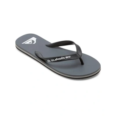 Image de Quiksilver Molokai CORE Tongs, Homme, Taille: 39, Grey Matière synthétique