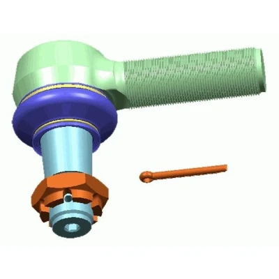 Image de LEMFÖRDER 12280 04 Rotule de direction 32 Essieu avant avec accessoires