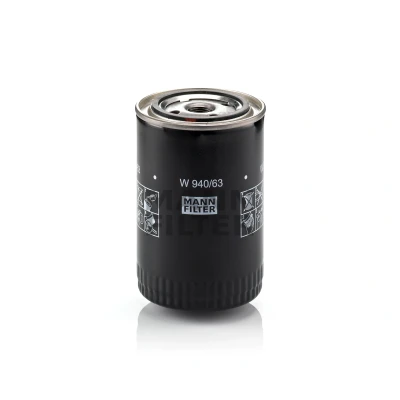 Image de MANN FILTER W 940/63 Filtre à huile 3/4 16 UNF avec deux clapets de non retour vissé
