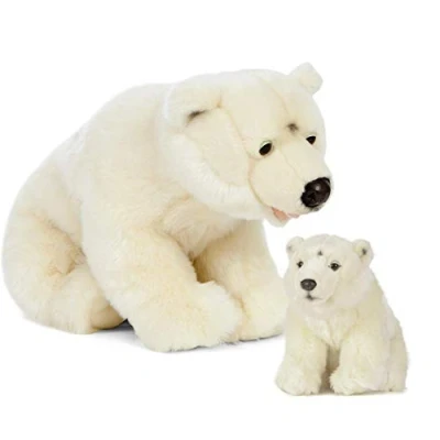 Image de Living Nature An503 Ours Polaire Mère et bébé Cadeau Bundle, Blanc, Taille Unique, Unknown