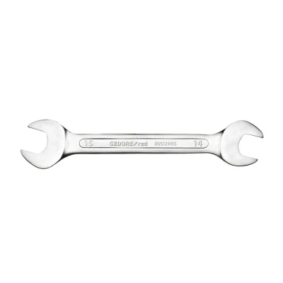 Image de GEDORE R05123032 Clé à fourche double Acier chrome vanadium satiné mat, chromé