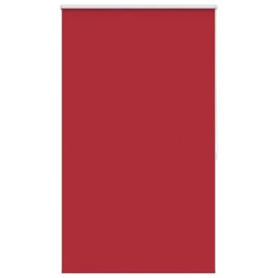 Image de vidaXL Store Enrouleur Occultant Rouge Tamisant Parevue Rideau Voilage Fenêtre