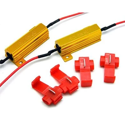 Image de Mintice™ Résistance de charge pour clignotant LED SMD 12 V 50 W 6 ohms Convient voiture et camion
