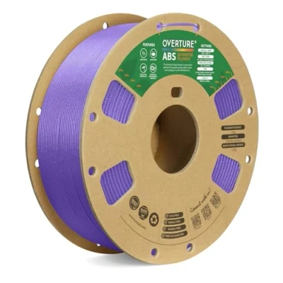Image de OVERTURE ABS Filament 1.75mm, Bobine de 1kg(2,2lbs), Précision dimensionnelle +/ 0,02 mm (Diamant Violet)