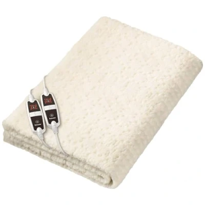 Image de Beurer UB 56 Teddy Double Sous lit chauffant double, extra large pour 2 personnes, 4 niveaux de température