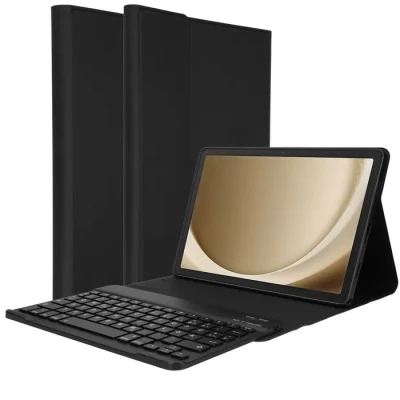 Image de Accezz QWERTY Bluetooth Keyboard Bookcase pour Samsung Galaxy Tab A9 Plus Neuf