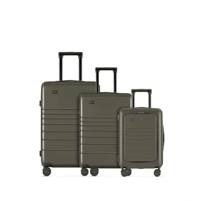 Image de Eternitive Set E3 de valises, Taille: One Size, Olive