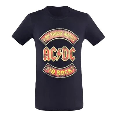 Image de AC/DC Maillot pour Hommes 3XL Noir