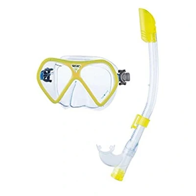 Image de SEAC Fusion Masque et Tuba Transparent/Jaune