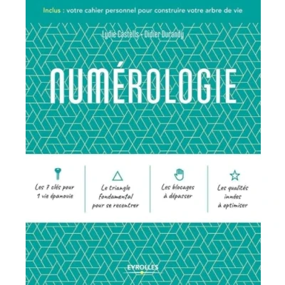 Image de Numérologie: Inclus : votre cahier personnel pour construire arbre de vie. Livre d’occasion Bon