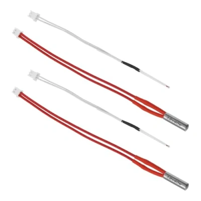 Image de YINETTECH Lot de 4 tiges chauffantes pour imprimante 3D 12 V 40 W Capteur température compatible avec les imprimantes Anycubic Mega i3 Pro