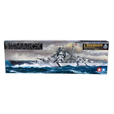 Image de Tamiya BISMARK Véhicule Modèle à échelle, 78013, Multicolore, 27.1 inch Long