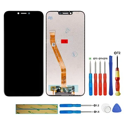 Image de swark Écran LCD compatible avec Honor Play COR L29, L09, AL00, AL10, TL10 (noir sans cadre écran tactile numériseur assemblage verre + outils