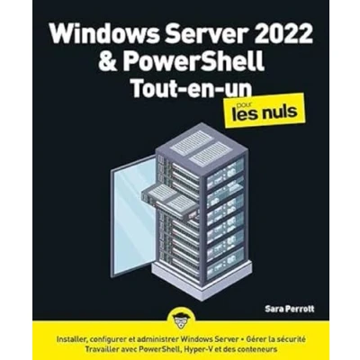 Image de Windows Server 2022 et PowerShell Tout en un Pour les Nuls