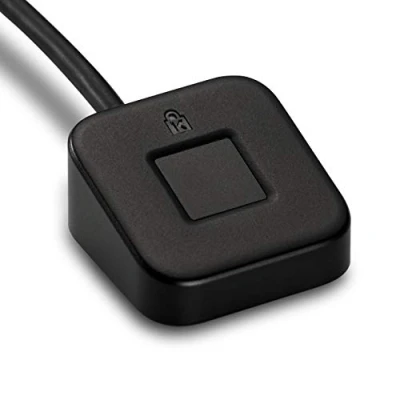 Image de Kensington Clé de Verrouillage à Empreinte Digitale VeriMark pour Ordinateur, Noir, K62330WW