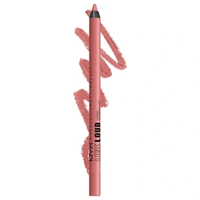 Image de NYX Professional Makeup Crayon à Lèvres Mat, Sans transfert, Waterproof, Bavure, Longue Tenue, Line Loud, 04 Born to Hustle