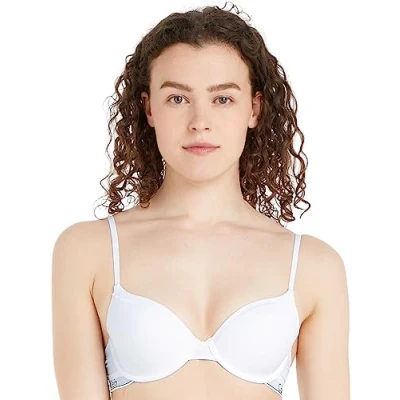 Image de Calvin Klein Underwear Modern Soutiengorge invisible, Femme, Taille: 85C, White